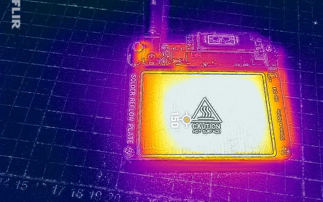 Portable SMD Reflow Plate