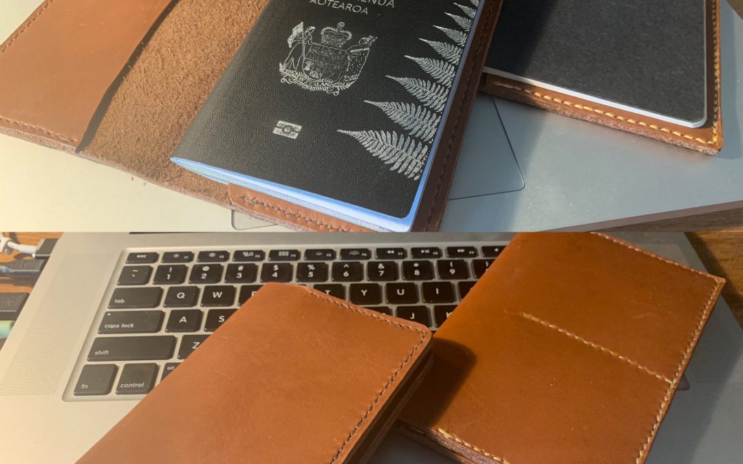 Creating custom passport and notebook covers