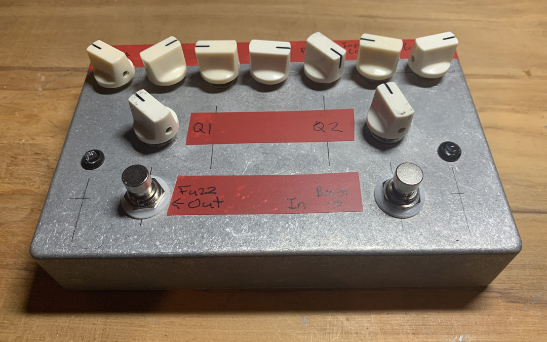 4×4 Fuzz Experiment Pedal