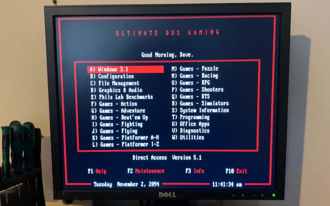 My Dream DOS 6.22 Setup