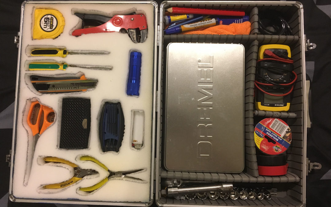 Building a Hobbyist Go-Kit that fits in a 350Z