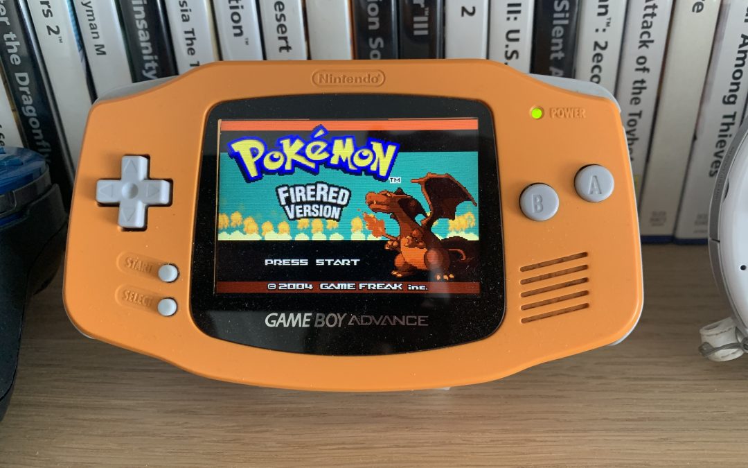 Gameboy Advance screen swap