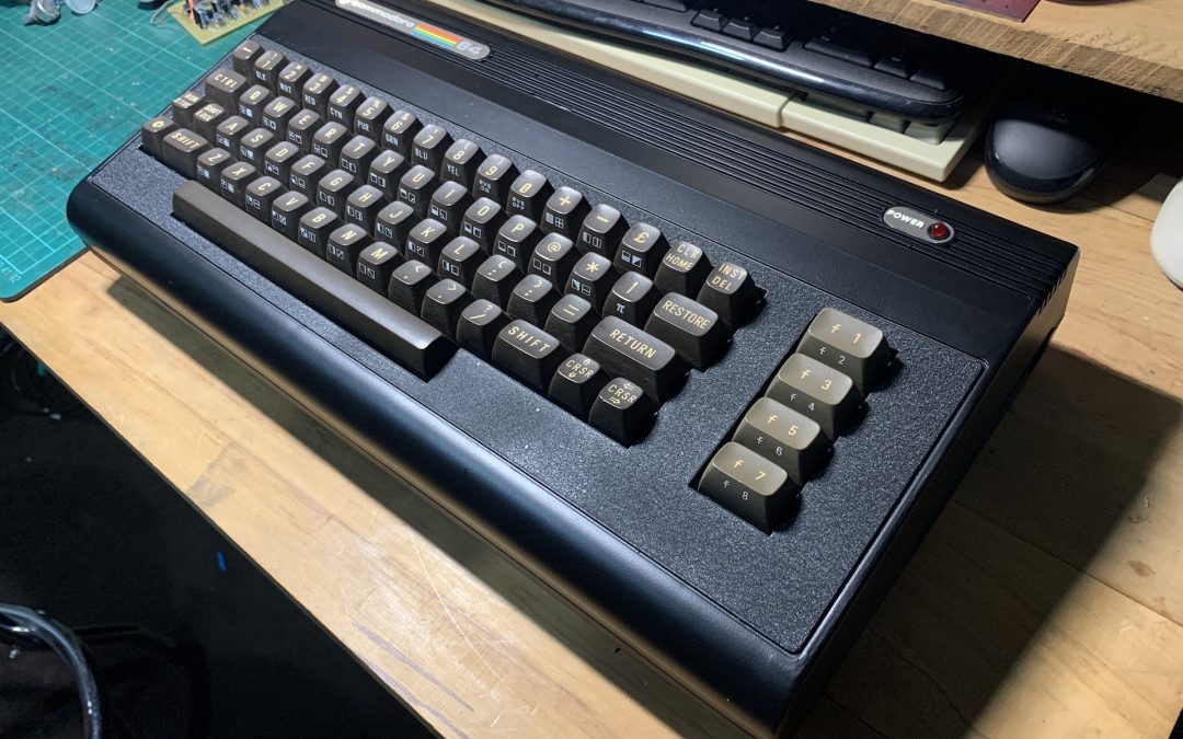 Blacked out Commodore 64