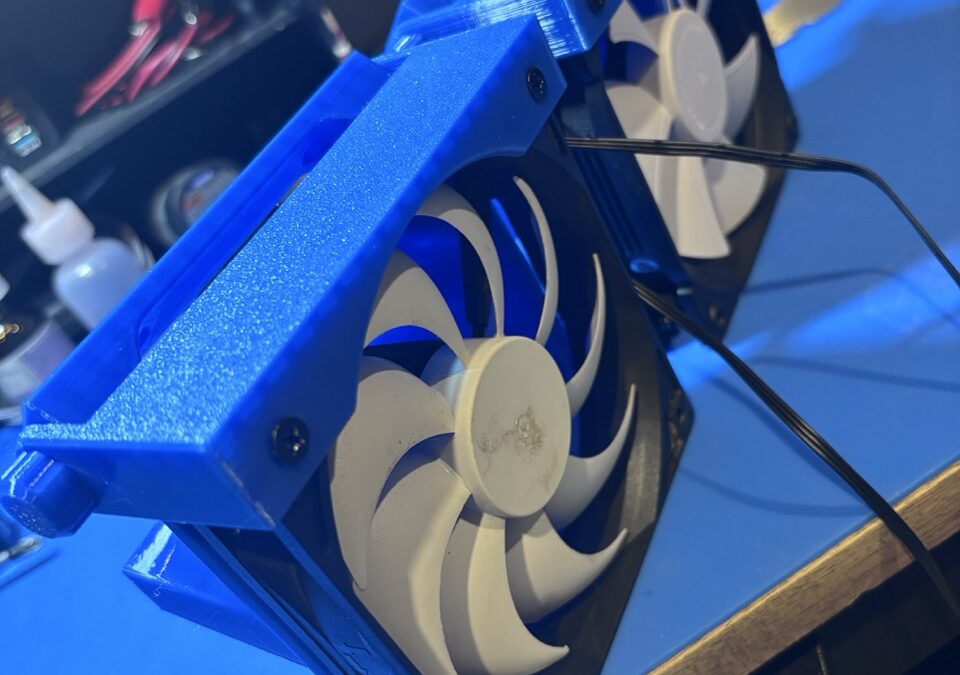 Ikea Besta Cooling Fans