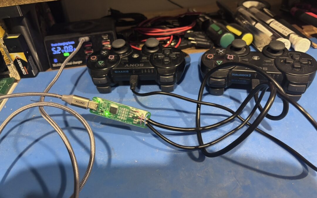 USBC charging for a PS3 Controller