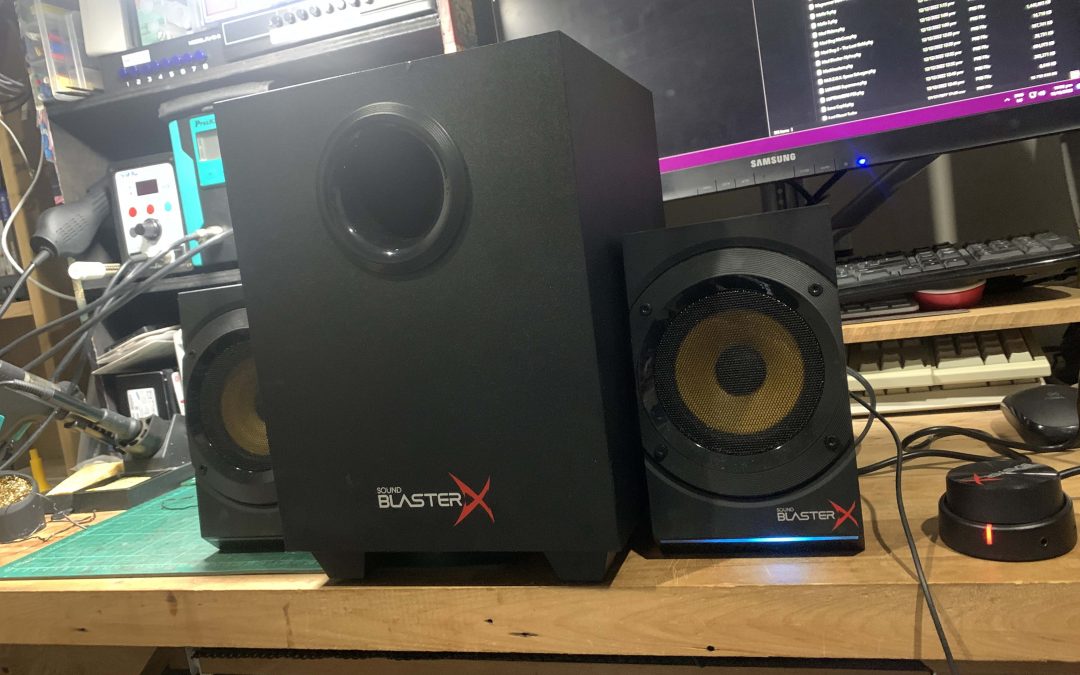 The $1 Sound Blaster X Sound system