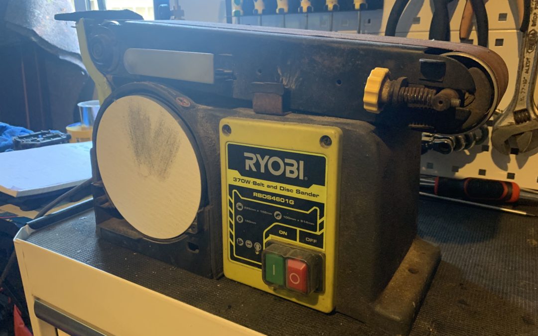 $10 Ryobi belt sander gets new life