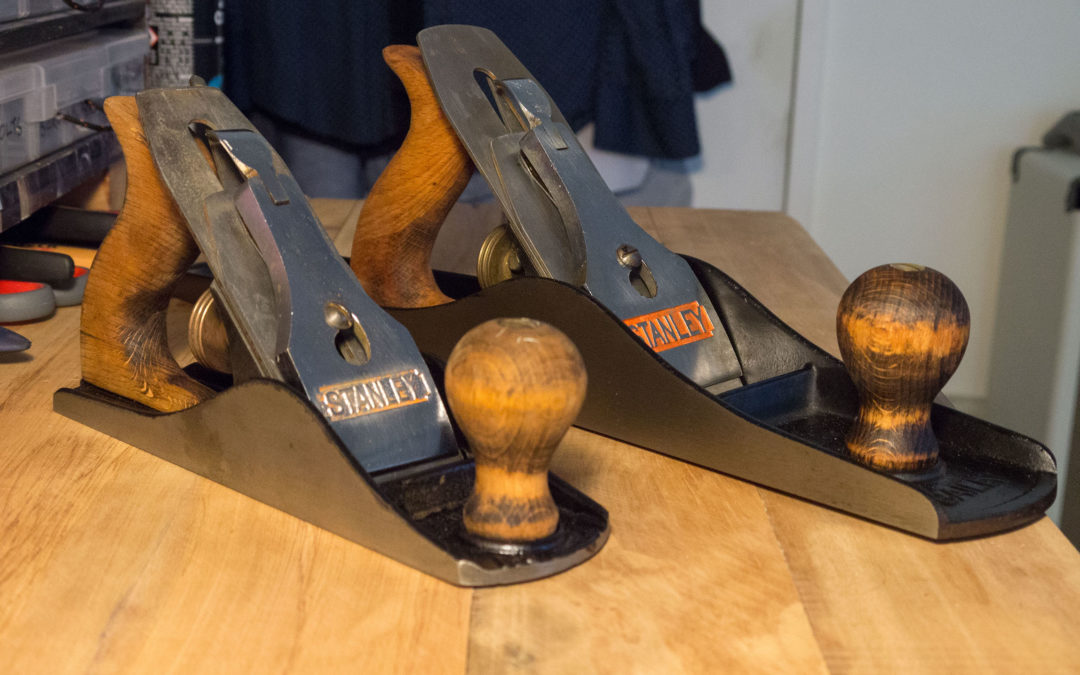 Restoring some old Stanley No.6 and No.4 hand planes